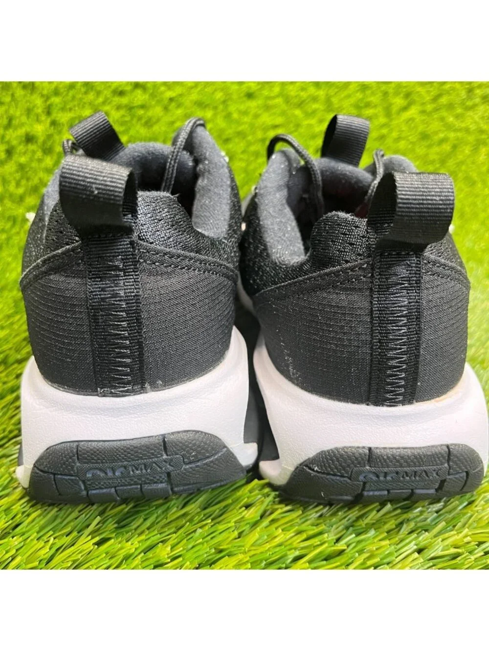 Nike Air Max Interlock Womens Size 9.5 Black Athletic Running Shoes Sneakers